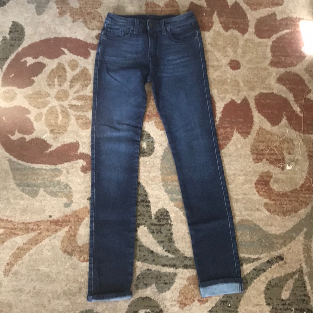 Indigo blue denim jeans by Orta Anadolu